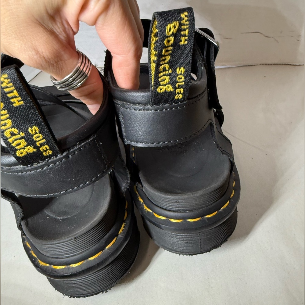 Dr. Martens Blaire Brando Sandal Women’s Size 8 - Picture 3 of 5